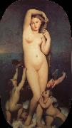 Jean-Auguste Dominique Ingres Love and beautiful goddess oil on canvas